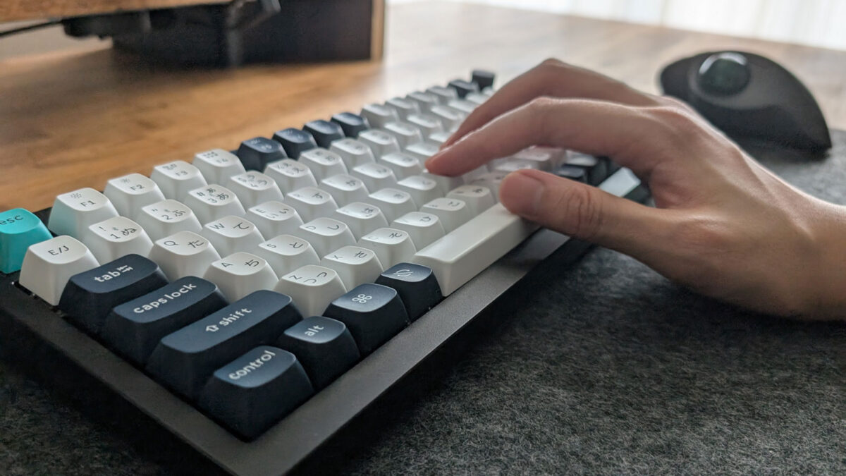 パームレスト無しの写真
